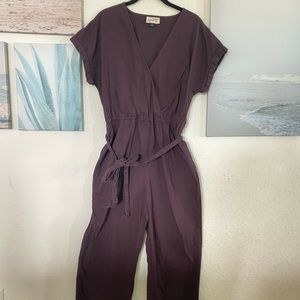 Universal Thread dark purple jumpsuit. Small